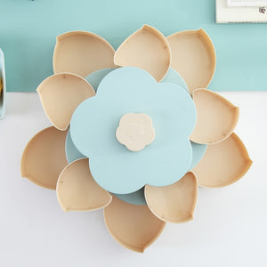 Petal-Shape Rotating Snack Box Candy