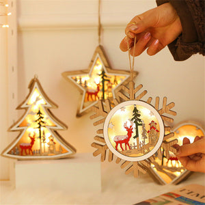 Thrisdar Creative Snowflakes Tree Star