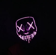 Load image into Gallery viewer, Halloween LED Glow Masks Horror Rave