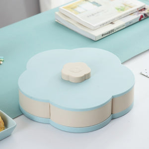 Petal-Shape Rotating Snack Box Candy